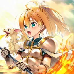少女竜騎士『アンジェラ』
