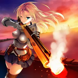 長距離銃の騎士