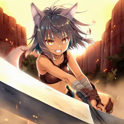 狼族の剣士