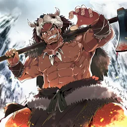 熊殺の斧戦士