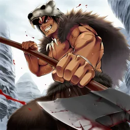 熊殺の斧戦士