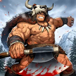熊殺の斧戦士