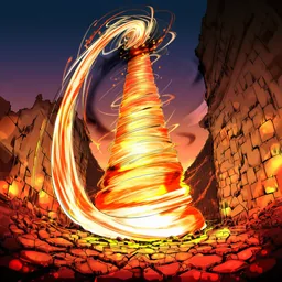 炎の竜巻