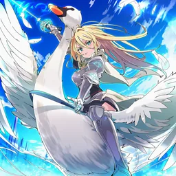 白鳥の魔法戦士