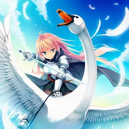 白鳥の魔法戦士