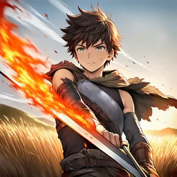 騎士を目指す青年