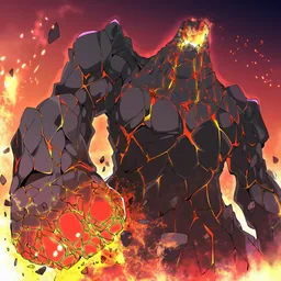火山の巨人