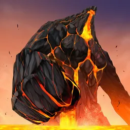 火山の巨人