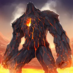 火山の巨人