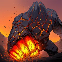 火山の巨人