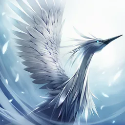 銀の翼の怪鳥