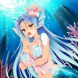 大海の人魚魔術師