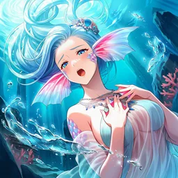 大海の人魚魔術師