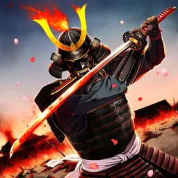 東方の鎧武者