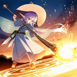 栄光なる魔術を使う妖精族