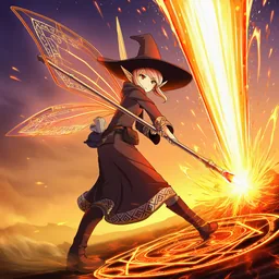 栄光なる魔術を使う妖精族
