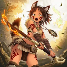 獣霊の戦士『タマラ』