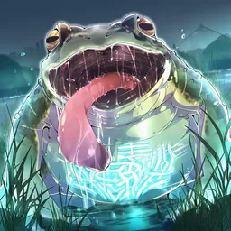 巨大すぎるカエル