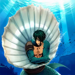人魚族の盾兵