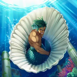 人魚族の盾兵