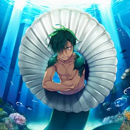 人魚族の盾兵