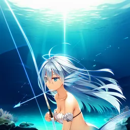 人魚族の弓兵