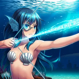 人魚族の弓兵