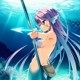 人魚族の弓兵