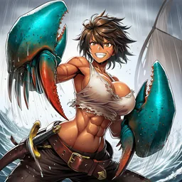 蹂躙する女海賊