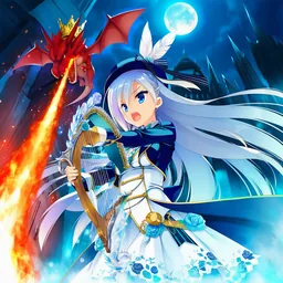 召喚竜魔道士『リュウカ』