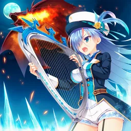 召喚竜魔道士『リュウカ』