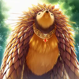 棘針体の甲殻獣