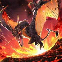 爆熱の翼竜