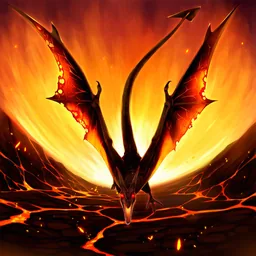 爆熱の翼竜