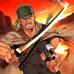 大荒野の銃剣使い