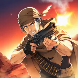 大荒野の銃剣使い