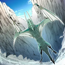 空を切り裂く翼竜