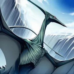 空を切り裂く翼竜