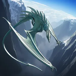 空を切り裂く翼竜