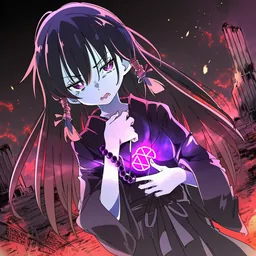 闇の巫女『アザミ』