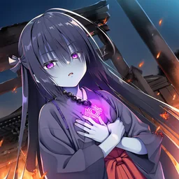 闇の巫女『アザミ』