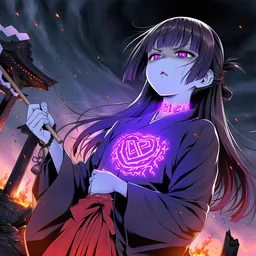 闇の巫女『アザミ』