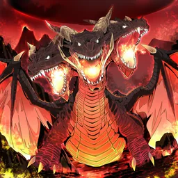 三つ頭の竜