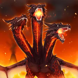 三つ頭の竜