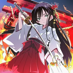 東方の戦巫女『狭霧』