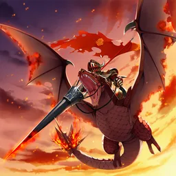 赤鱗の飛竜騎士