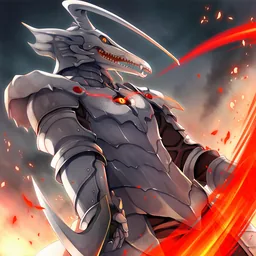 銀殻竜の剣士『ダイソン』