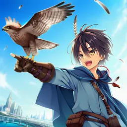 魔術都市の鳥使い
