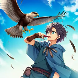 魔術都市の鳥使い