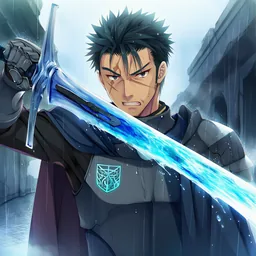 復讐する魔法剣士隊長